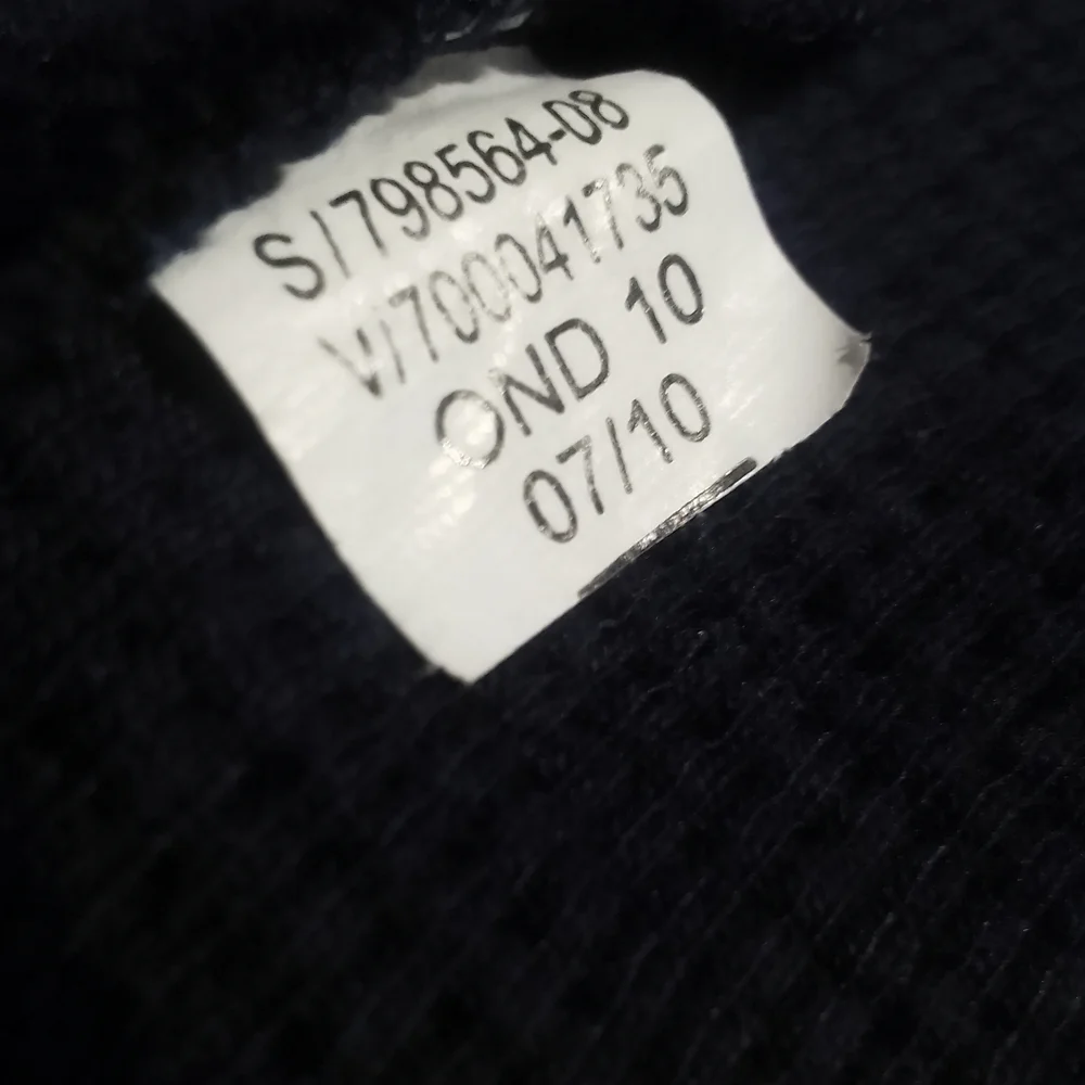 Navy Blue Men's Old Navy Tribeca NYC 93 Thermal Blue Sweater‎ Size XXL